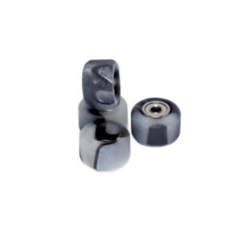 Supply Wheels CNC 80D Swirl - Black/White